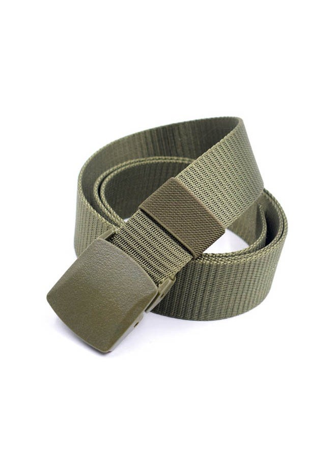 KUAZIVI Nylon Canvas Belt Plastic Buckle Belt Travel Adjustable Nylon Web Slide Belt  - Image 2