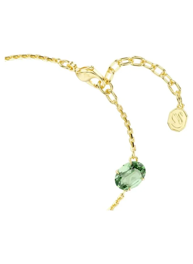 SWAROVSKI  Gema Black & Green Gold Tone Plated Drop Bracelet for Women | Best Price UAE