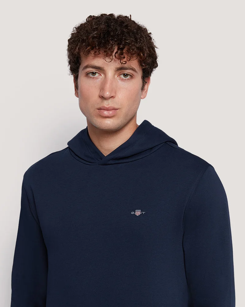 GANT Gant Men’S Shield Logo Cotton Hoodie