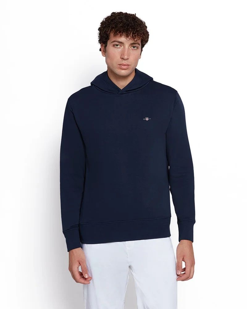 غانت هودي قطن بشعار شيلد للرجال من جانت