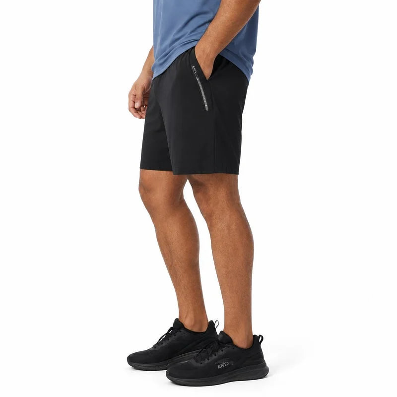 Anta black TRN Men's Knit Shorts for Men | Best Price UAE