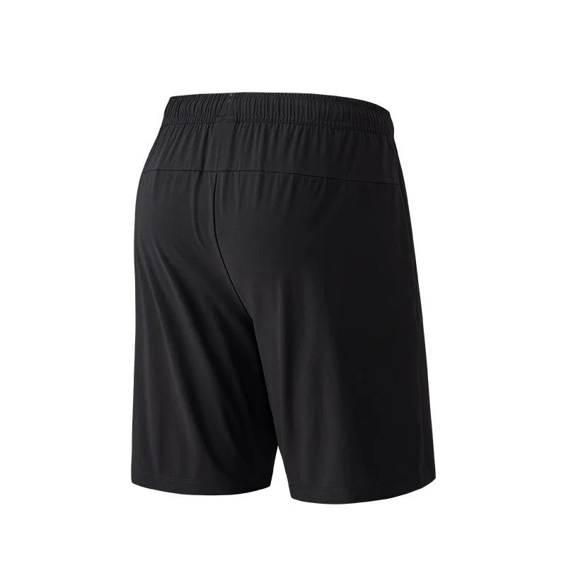 Anta black TRN Men's Knit Shorts for Men | Best Price UAE