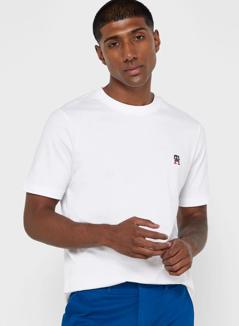 TOMMY HILFIGER Logo Crew Neck T-Shirt