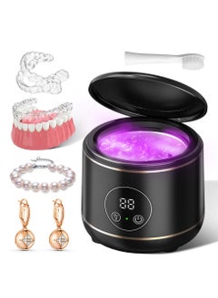 Generic Ultrasonic Cleaner Private Mold Cross-Border New Product Home Jewelry UV Light Denture Ultrasonic Cleaning Machine  - Image 1