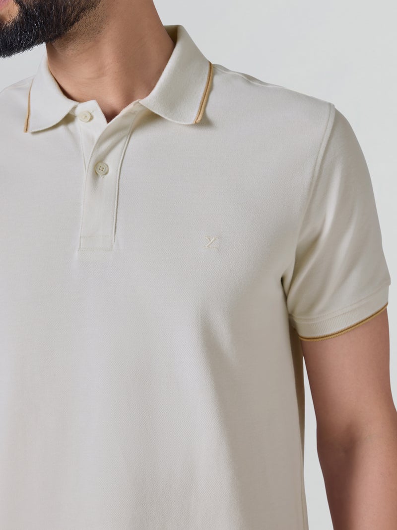 اكس واي اكس اكس تيشيرت بولو XYXX من القطن الصلب بنصف كم للرجال - Image 3