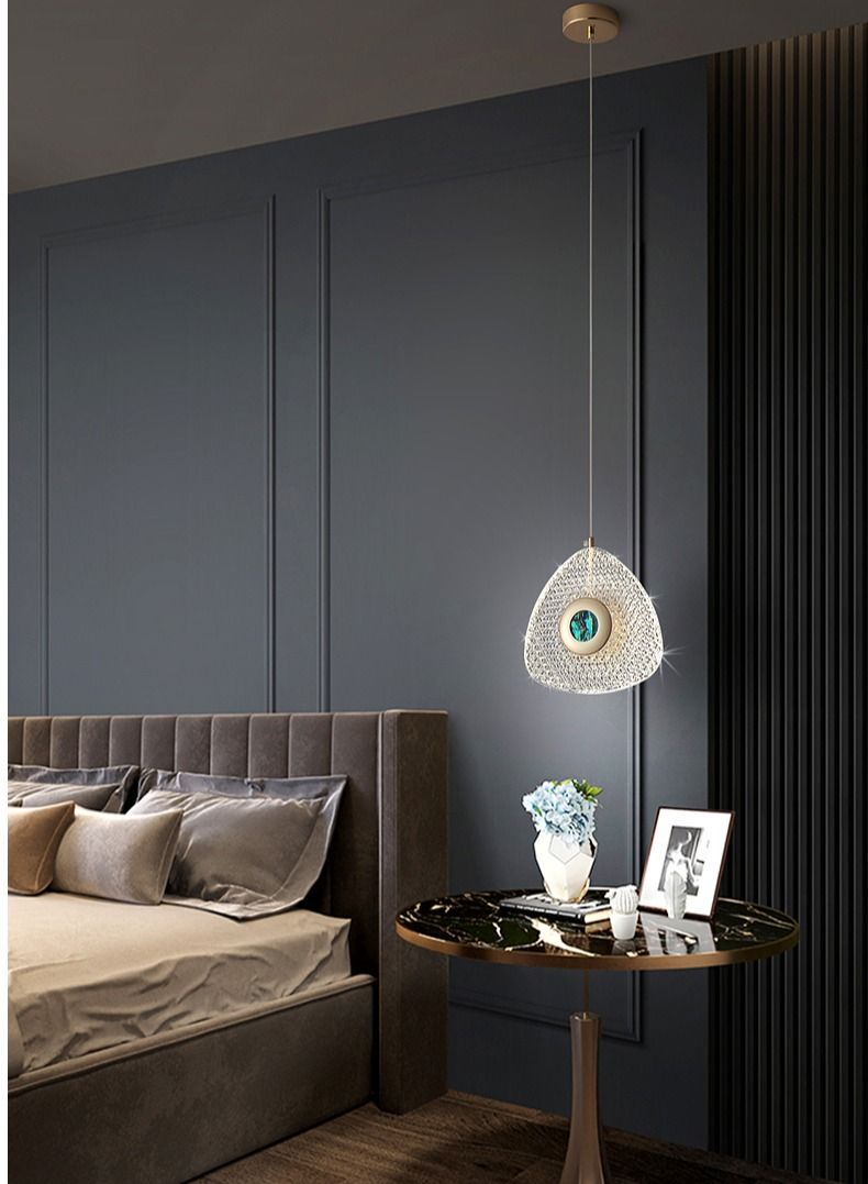 C M E Crystal Light Fixture with Three Lights - Image 5