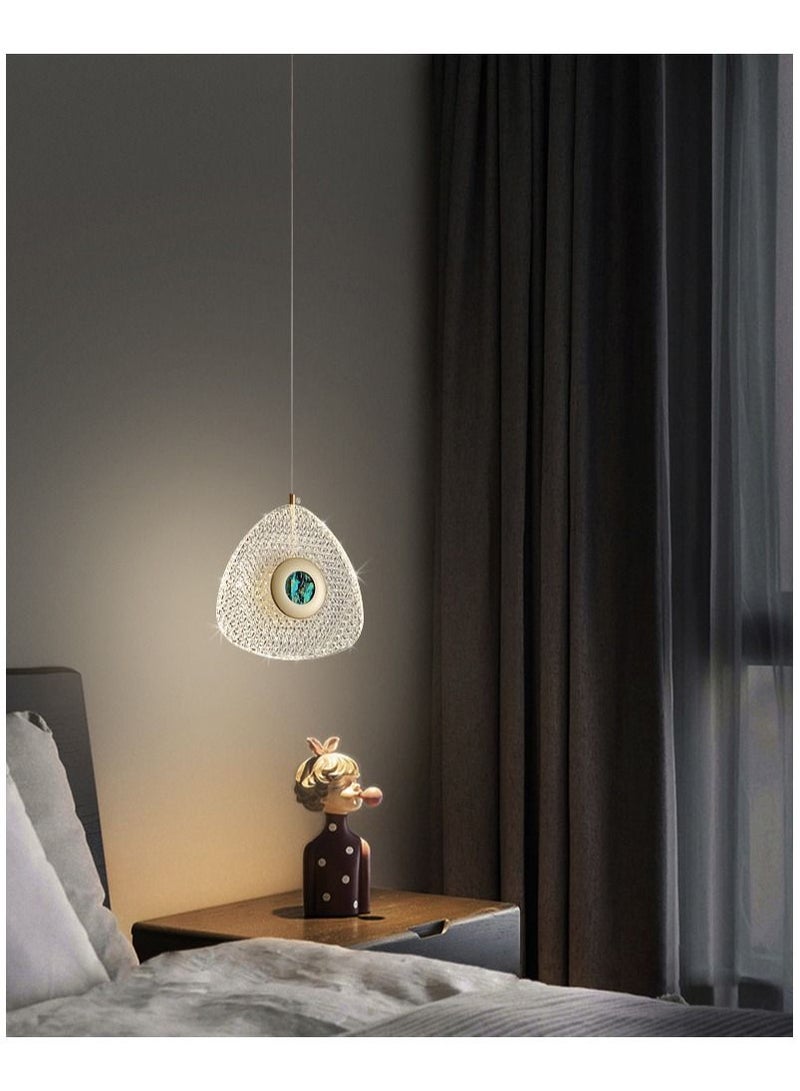 C M E Crystal Light Fixture with Three Lights - Image 2
