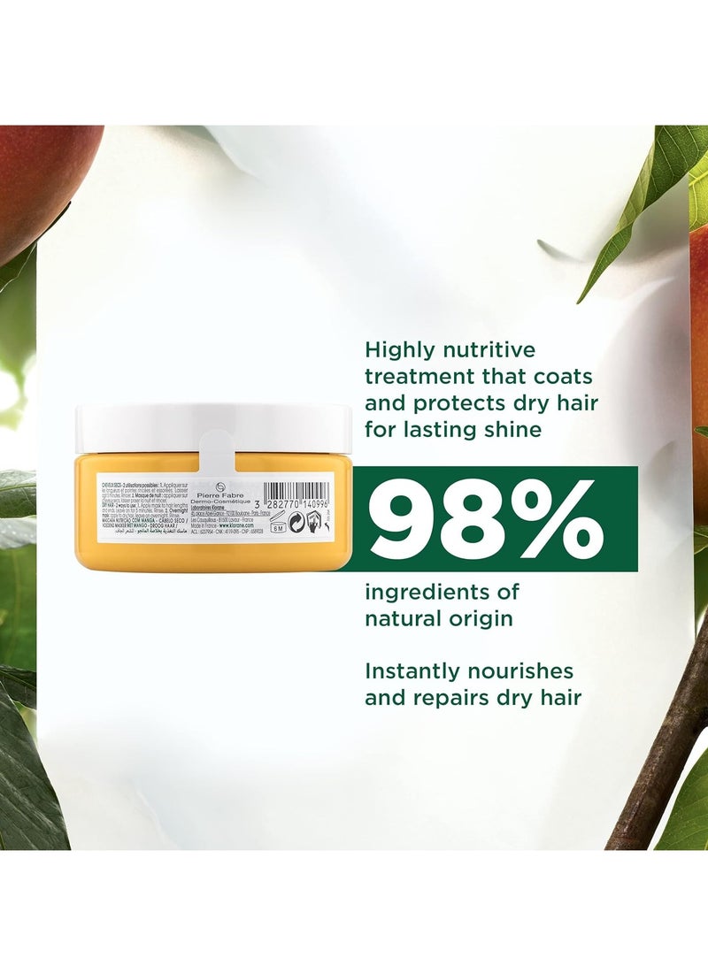 Klorane Klorane Nourishing 2-in-1 Mask with Mango, Deep Conditioning and Overnight Treatment for Dry Hair, Paraben, Silicone and Sulfate Free, Biodegradable, Vegan, 5 fl.oz. - Image 4