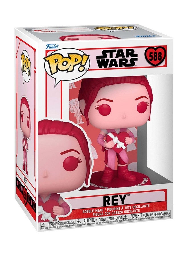 Funko Pop Star Wars: Valentines - Rey - Collectable Vinyl Figure - Gift Idea - Official Merchandise - Toys for Kids & Adults - Sci-Fi Fans - Model Figure for Collectors and Display - Image 3