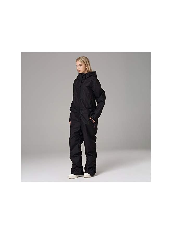 Men & Women's Ski Suit One Piece Jumpsuits Winter Outdoor Waterproof Snowsuits  - Image 3