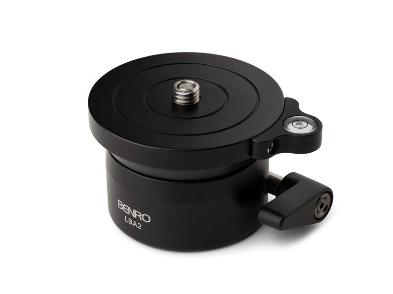 Benro LBA2 Leveling Base â€“ Smooth Level Adjustment, Secure Locking Knob & Universal Mounting for Tripods and Video/Photo Heads Requiring Fast Horizon Alignment (LBA2) - Image 1