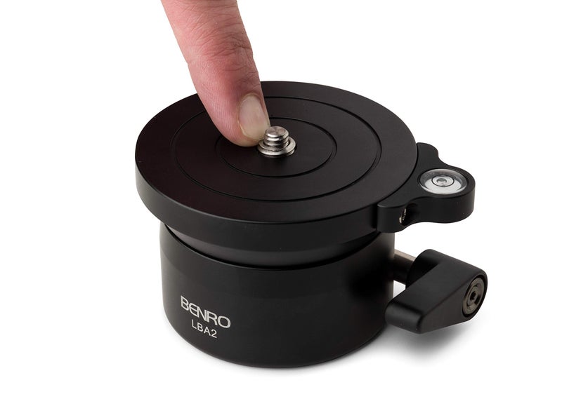 Benro LBA2 Leveling Base â€“ Smooth Level Adjustment, Secure Locking Knob & Universal Mounting for Tripods and Video/Photo Heads Requiring Fast Horizon Alignment (LBA2) - Image 5