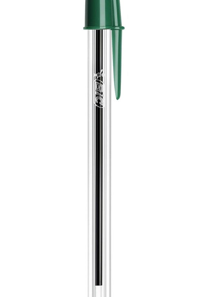BIC Cristal Original Ball Point Pen Set - 10 Pieces, Green - Image 4