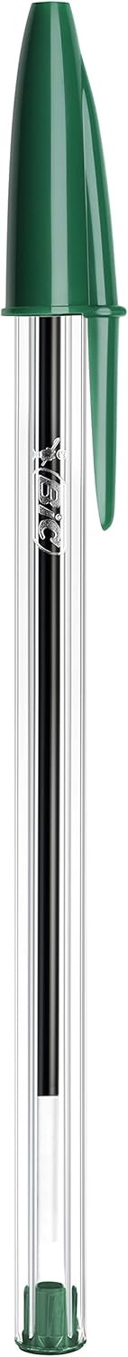 BIC Cristal Original Ball Point Pen Set - 10 Pieces, Green - Image 4