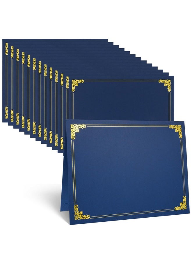 Certificate Holders 12 Pack Navy Blue Diploma Holders With Gold Foil Border Certificate Covers For 8.5 X 11 Inch Certificate Paper Graduation Award Invitation - pzsku/ZE561BD4BDE80C2AF44EFZ/45/_/1721982489/4852e741-e17e-4a7a-a696-86ff03d4d047