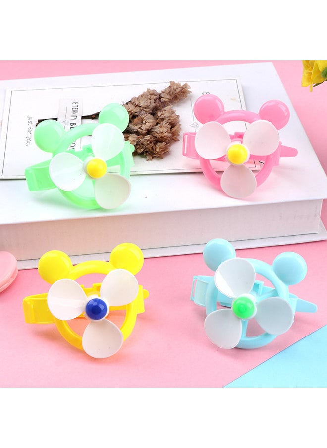 GELESE - Children's Creative Watch Windmill Wrist Band Kindergarten Toys Giveaway Students Small Gifts School Toys Batch-Color:Multicolor-Specifications:18.5*5.5cm - Image 1