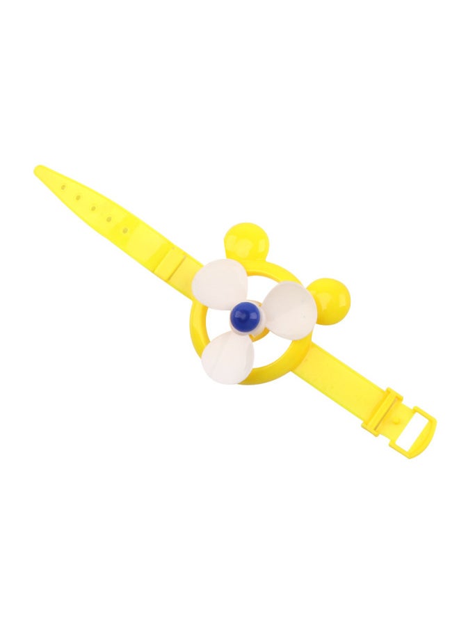 GELESE - Children's Creative Watch Windmill Wrist Band Kindergarten Toys Giveaway Students Small Gifts School Toys Batch-Color:Multicolor-Specifications:18.5*5.5cm - Image 1