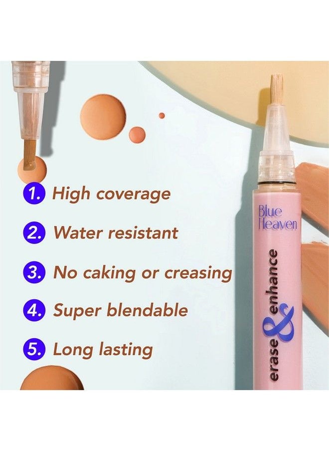 Blue Heaven - Erase & Enhance Buildable Coverage Concealer Pen Vanilla 2Ml With Green Tea & Goji Berry Extracts - Image 1