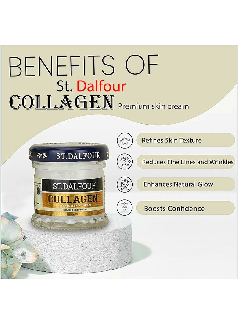 إس تي دالفور كريم الكولاجين الفاخر للبشرة يرطب ويحسن حالة البشرة 28 جرام - Image 2