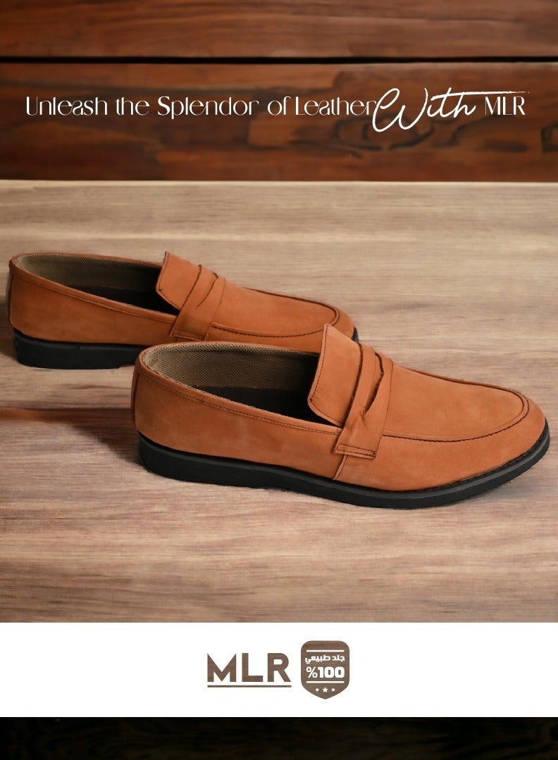 MLR MLR Shoes Genuine Leather Chamoisette Hazel Color  - Image 4