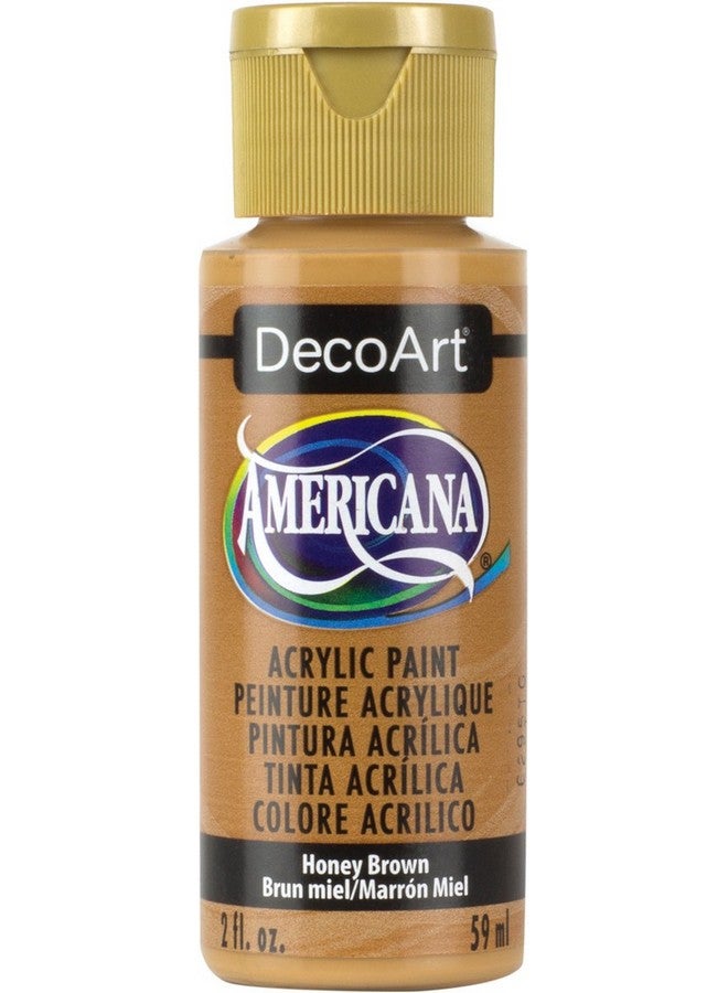 ديكوآرت طلاء أكريليك أمريكانا 2 أونصة بني عسلي - Image 1