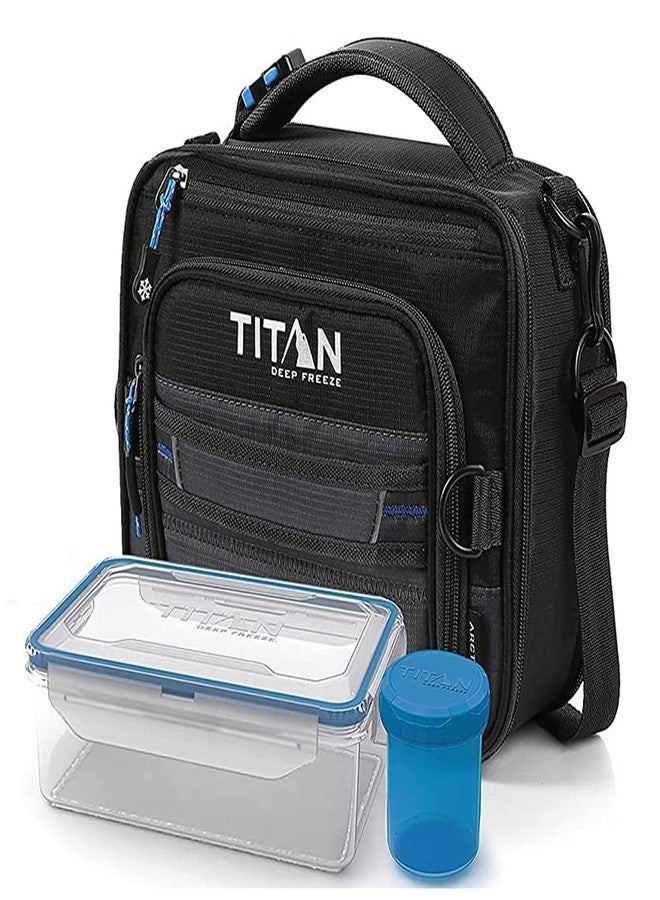 Arctic Zone 1356897 Artic Zone Titan Deep Freeze Lunch Bag Black, Plastic, 1 Kilogram - Image 1