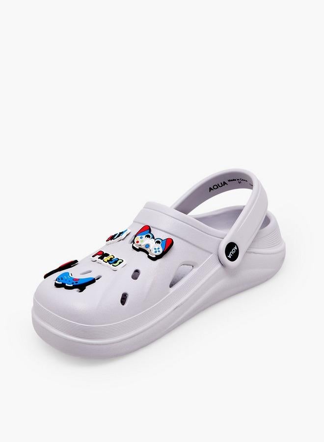 Aqua Boys Gamer Jibbitz Clogs - Image 4