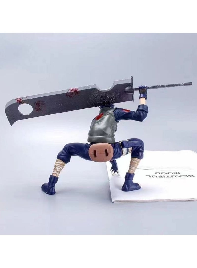 Naruto Anbu Sword Kakashi Handmade Figurine Model Doll Car Decoration - Image 3