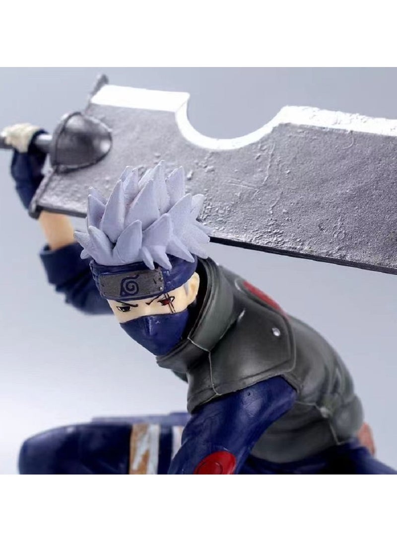 Naruto Anbu Sword Kakashi Handmade Figurine Model Doll Car Decoration - Image 5