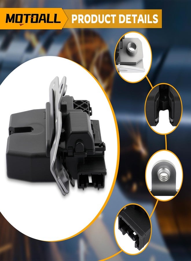 MOTOALL محرك قفل باب الصندوق الخلفي MOTOALL FA1Z-7443150-C، مناسب لسيارات فورد إكسبلورر، إيدج، إسكيب، موستانج، ماك-إي (موديلات 2015-2023)، ولينكولن نوتيلوس، إم كيه إكس، ونافيجيتور. - Image 4
