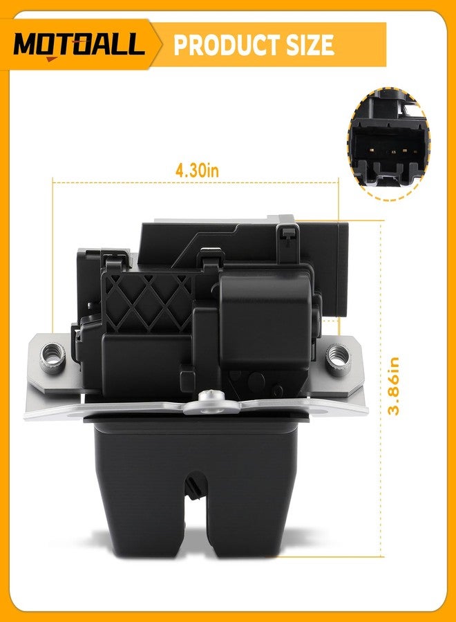 MOTOALL محرك قفل باب الصندوق الخلفي MOTOALL FA1Z-7443150-C، مناسب لسيارات فورد إكسبلورر، إيدج، إسكيب، موستانج، ماك-إي (موديلات 2015-2023)، ولينكولن نوتيلوس، إم كيه إكس، ونافيجيتور. - Image 3