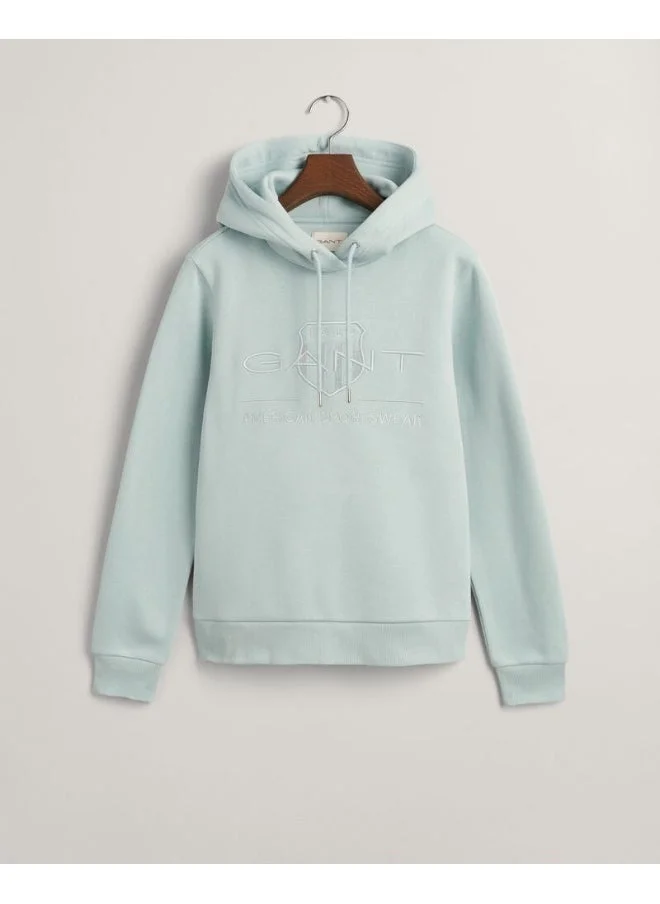 GANT Gant Tonal Shield Hoodie