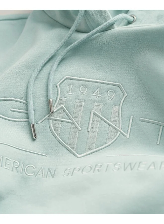 GANT Gant Tonal Shield Hoodie