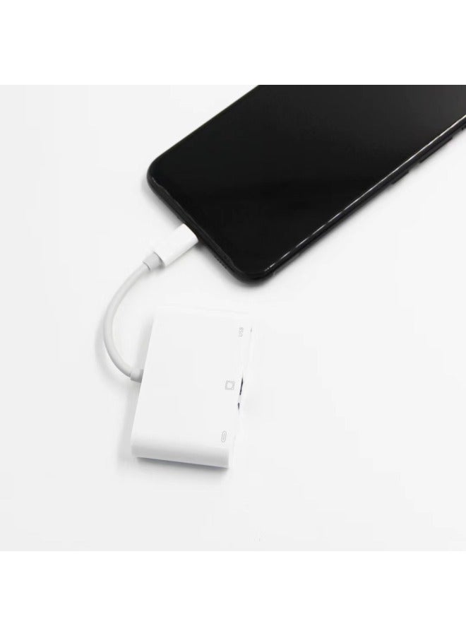 Applicable To Type-c To RJ45 100 M Network Card OTG Adapter Cable USB-C Notebook To Network Card Ethernet-Color:1 M Network Card-ABS Shell - Image 5