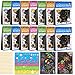 POKONBOY 16 Pack Scratch Arts and Crafts Notebooks Scratch Note Pads for Kids Rainbow Party Favors Coloring Books for Kids Art Party Supplies Stocking Stuffers16 Wooden Stylus 4 Drawing Stencils - Image 3