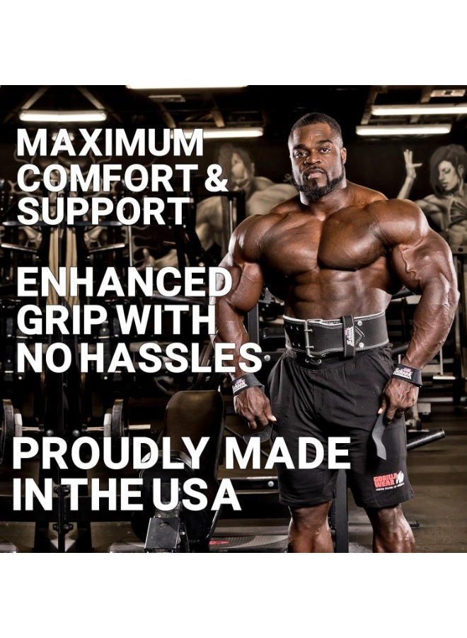 Schiek  Model 1000LLS  Leather Lifting Strap Black - Image 4