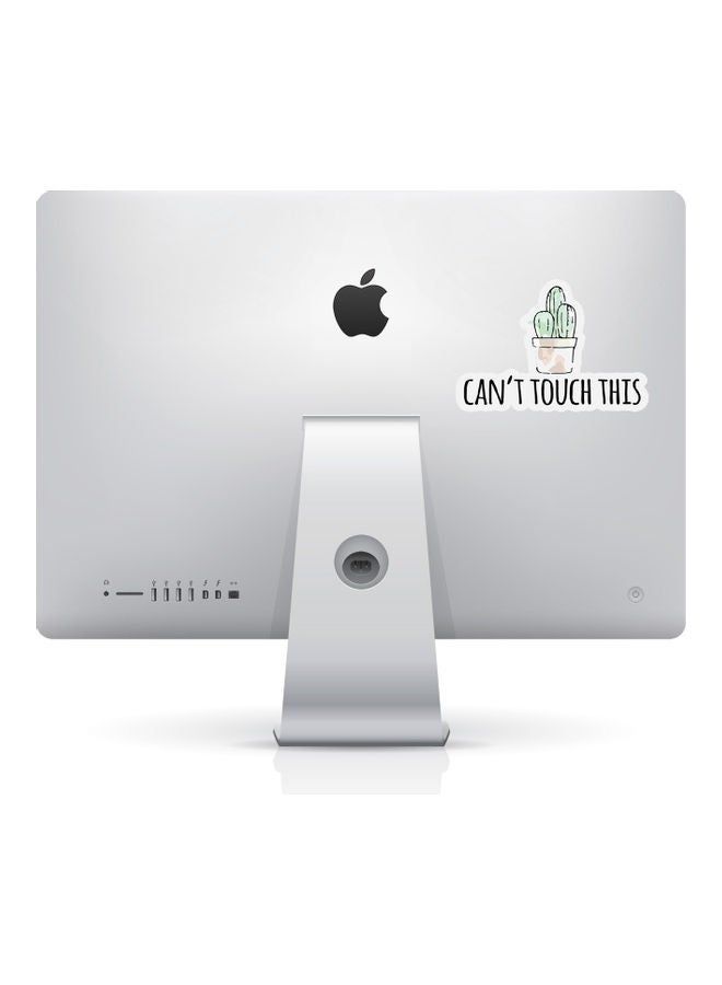 RKN Cant Touch This Cactus Vinyl Sticker For Pc Or Computer - Image 2