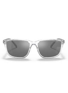 Arnette ARNETTE SUNGLASS AN4288 2755Z3 SIZE 58 CRYSTAL FRAME WITH SILVER MIRROR POLARIZED LENS UNISEX  - Image 2