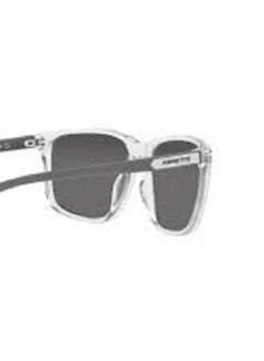 Arnette ARNETTE SUNGLASS AN4288 2755Z3 SIZE 58 CRYSTAL FRAME WITH SILVER MIRROR POLARIZED LENS UNISEX  - Image 4