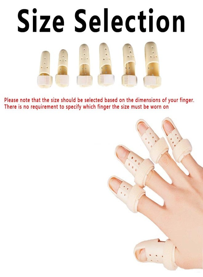 Thinvik [2 Piece Plastic Mallet Dip Finger Support Brace Splint Joint Protection Injury - Image 4