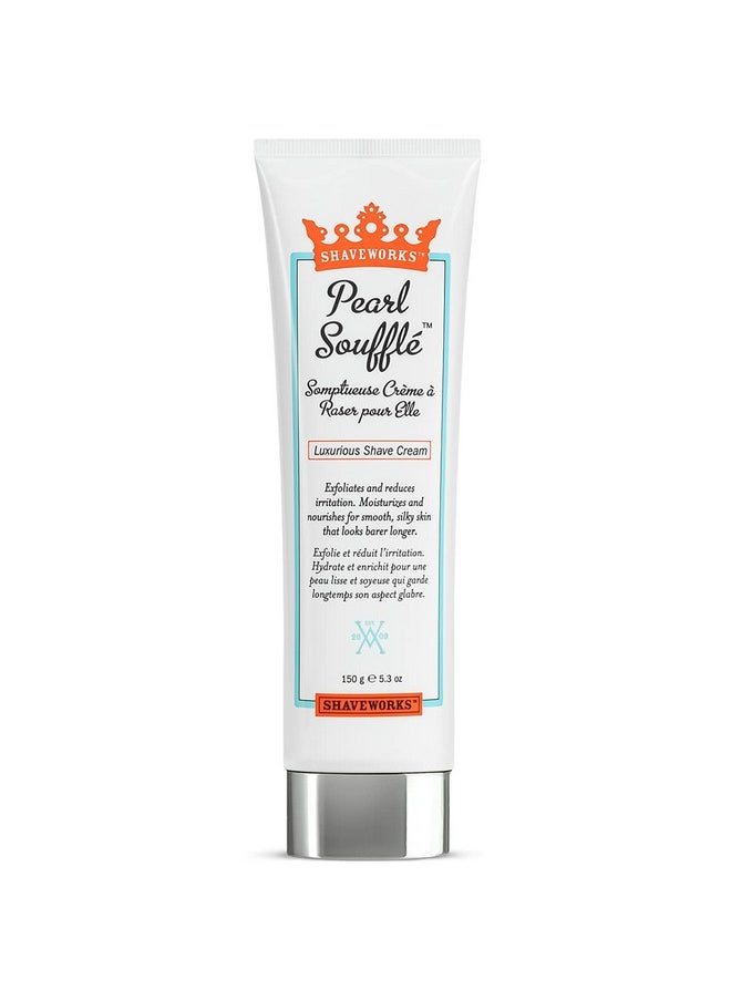 shaveworks - Pearl Soufflé Shaving Cream For Women - Soothing, Hydrating Shave Lotion For Legs, Underarms, Bikini Area - Reduces Irritation, Slows Future Hair Growth 5.3 Fl Oz - Image 1