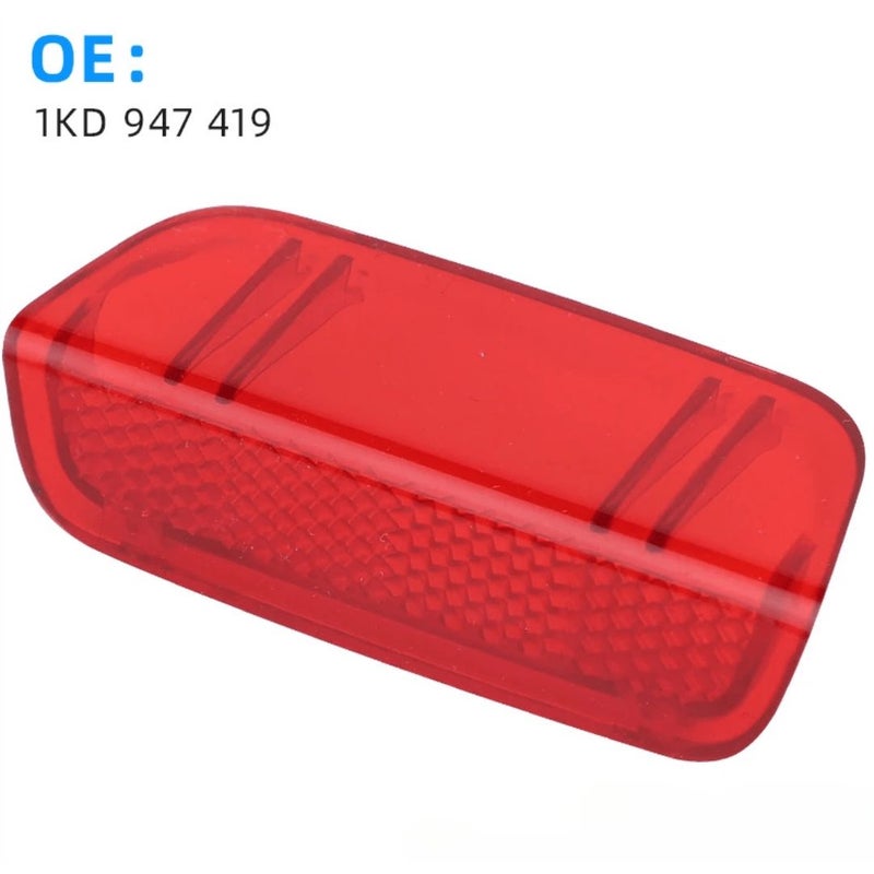 عدسة عاكس الضوء للوحة الباب الأحمر لسيارات VW Golf GTI Passat Jetta 2005-2010 - Image 1