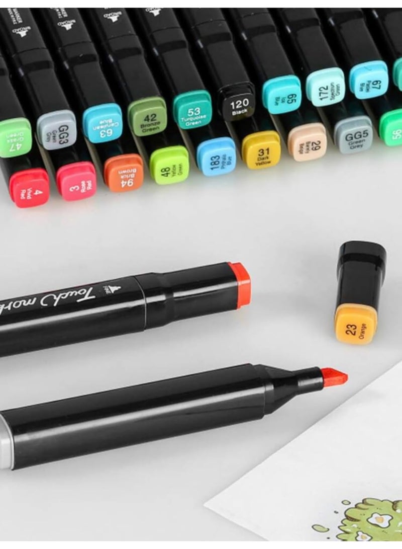 Touch Factor 80-Piece Graphic Marker Pen Multicolour - Image 2