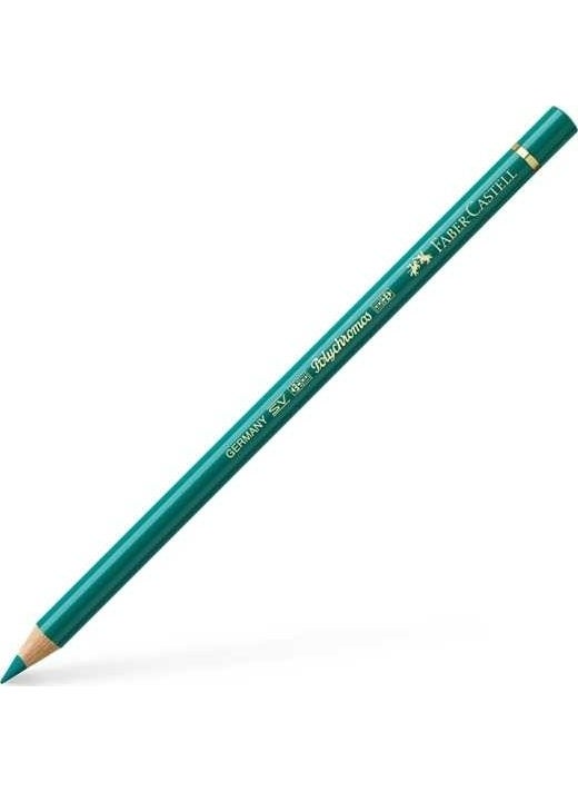 FABER-CASTELL - Polychromos Coloring Pencil 276 Chrome Oxide Green Fiery - Image 1
