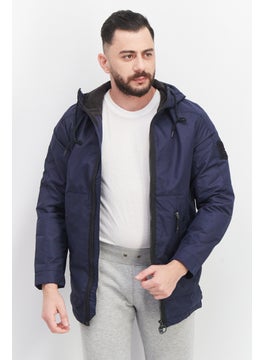 Reebok Men Sportswear Fit Training Jacket, Blue  - Image 1