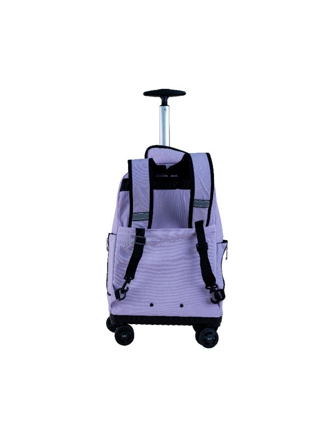 Wires WIRES 4 Wheels printed trolley 19" with lunch bag and pencil case  - Image 4