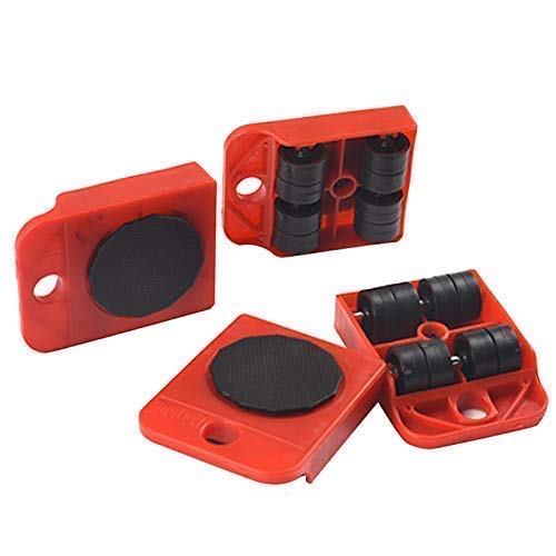 AMFS Store Furniture Shifting Tool I Heavy Furniture Appliance Lifter and Mover Tool Set Easy Furniture Shifting Tool Set I Furniture Lifter Red Color Pack of 1 W L 1  - Image 2