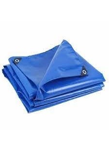 PlantaZee PlantaZee 15FT X 12FT 120 GSM Blue Super Heavy Duty Tarpaulin Tirpal Tadpatri Tharpai Thadika WaterproofTechnology1 No  - Image 1
