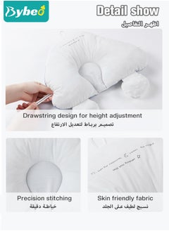 Baby Nursery Sleeping Pillow For Newborn, Baby Shaping Pillow With 2 Anti-Startle Sides, Soft Cotton Anti Rollover Pillow for Boys and Girls, Kids Infants Superhigh Quality - pzsku/ZE563F91FF2AA93686880Z/45/_/1727429088/c27e72c7-e949-4996-9207-3c3080769c6d