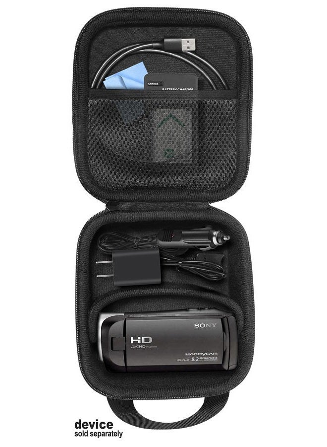 CaseSack Camcorder Case for Sony HD Video Recording HDRCX440, HDRCX405 Handycam; Canon VIXIA HF R800, Panasonic HC-V180K, Kimire HD Recorder, Sony HDRAZ1VR/W, SiOnyx Aurora Day/Night Action Camera - Image 3